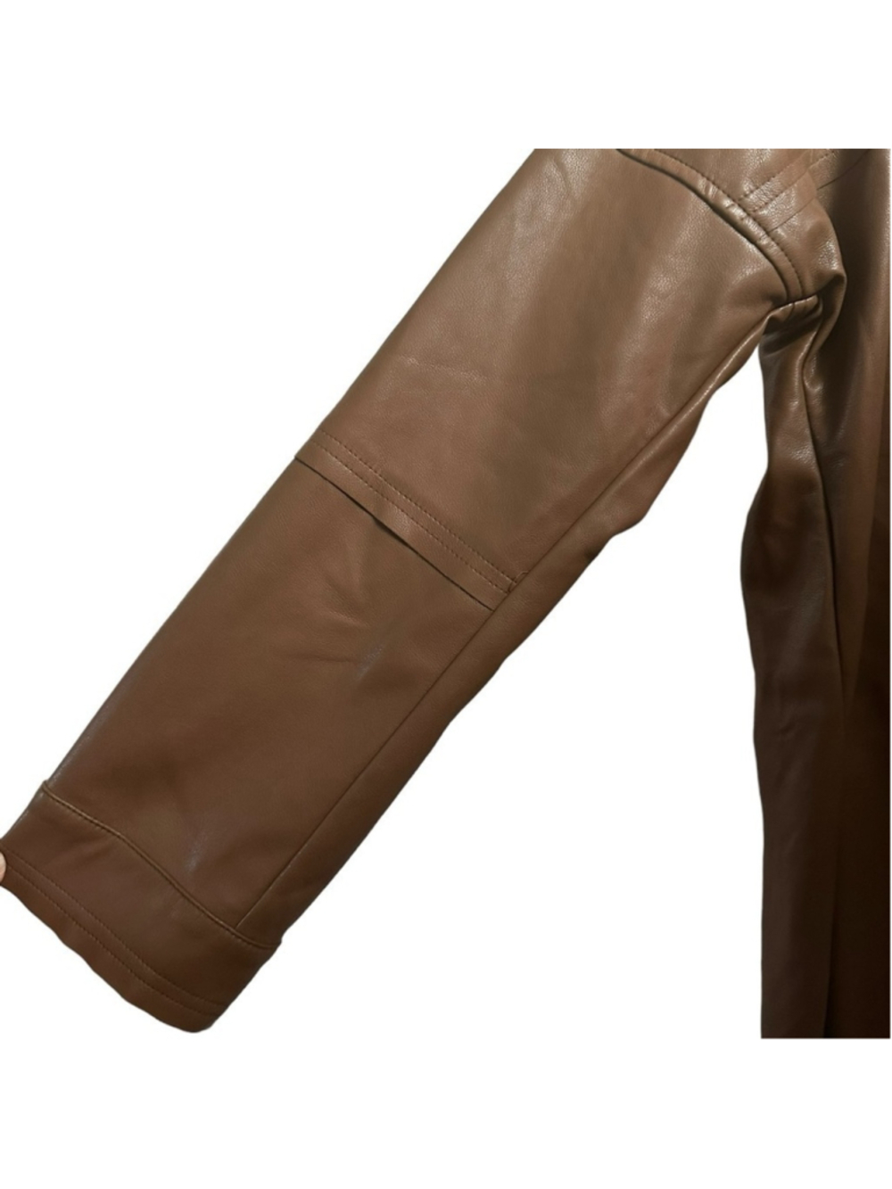Vici faux leather shirt/jacket, small - Picture 2 of 7